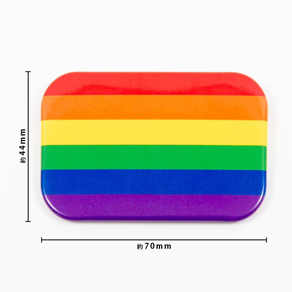 TRP フラッグ缶バッジ レインボー – TOKYO RAINBOW PRIDE