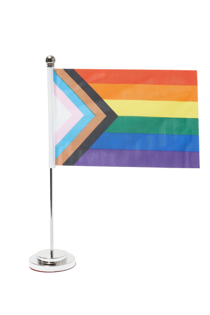 Progress Pride Table Flag