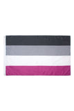 （特大）アセクシュアルフラッグ　プライドフラッグ　Asexual Flag