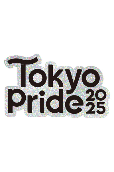 TokyoPride2025限定ロゴ　ホログラムステッカー