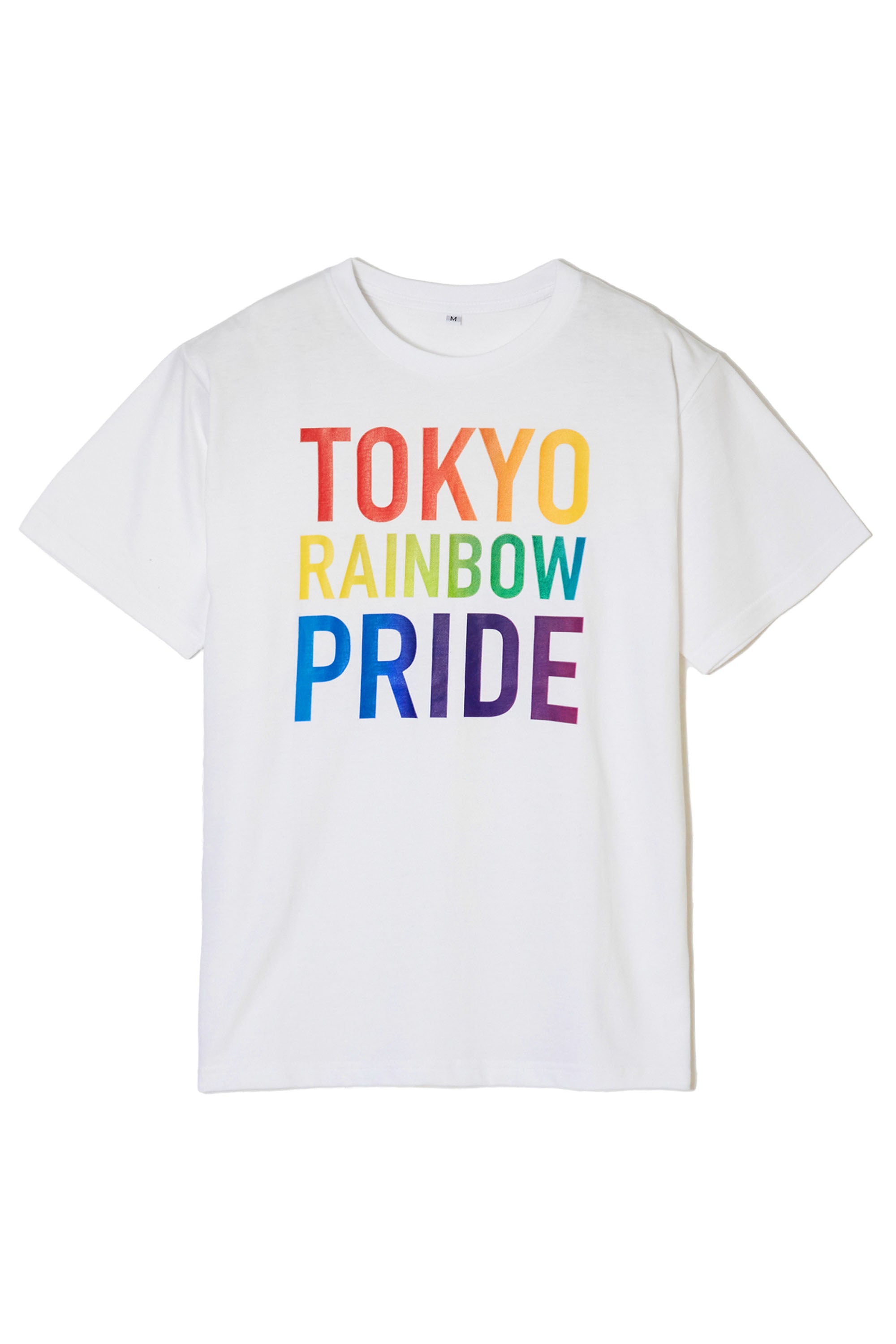 TRP Tシャツ レインボーロゴデザインTシャツ 白 黒 S〜XXL【5オンス】 – TOKYO RAINBOW PRIDE