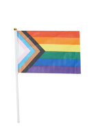 手持ちプログレスプライドフラッグ　ProgressPride Flag