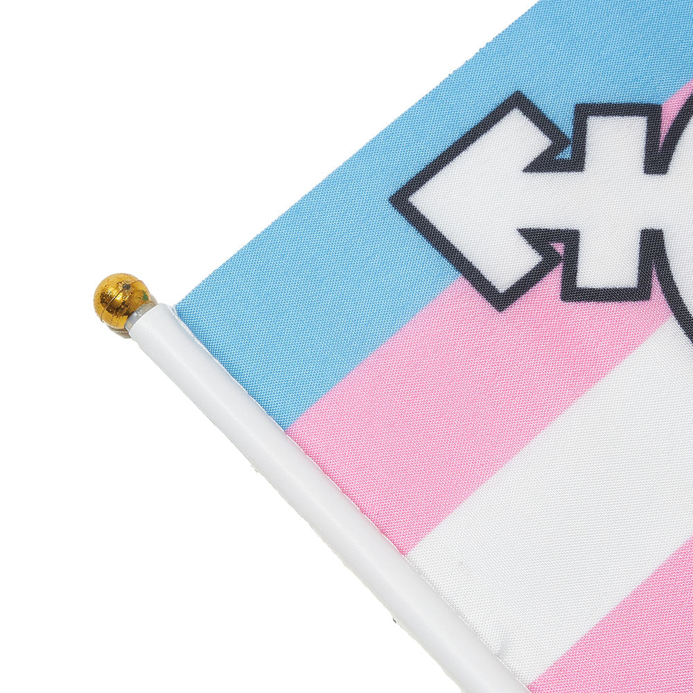 Set of Ten Handheld Transgender Symbol Flags【Sale: 6 % off】