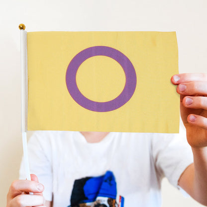 Set of Ten Handheld Intersex Flags【Sale: 6 % off】