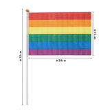 手持ちレインボーフラッグ　Rainbow Flag