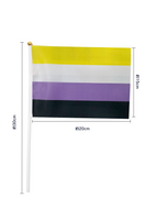 Handheld Progress Pride Flag